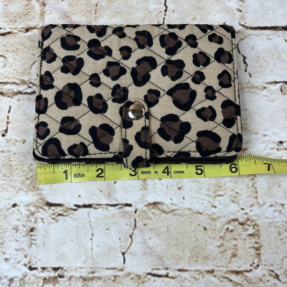 Vera Bradley Leopard Cheetah Wallet - Picture 4 of 6